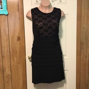 Dress barn black sequin dress